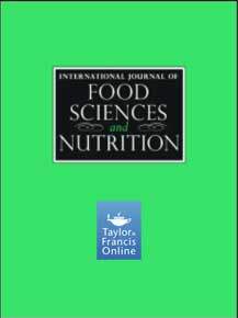 GE.FO. nutrition Srl: INTERNATIONAL JOURNAL OF FOOD SCIENCES AND NUTRITION